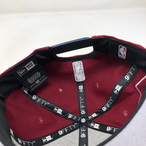 Cleveland Cavaliers New Era 9FIFTY Snapback Hat - Picture 6 of 6